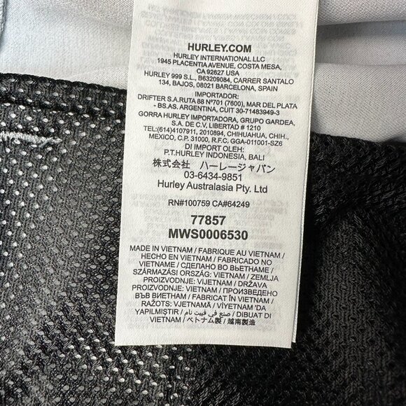 Hurley Men's H2O Dri Cutback 21" Outseam Hybrid Swim Board WalkShorts, Wolf Grey - Picture 13 of 15